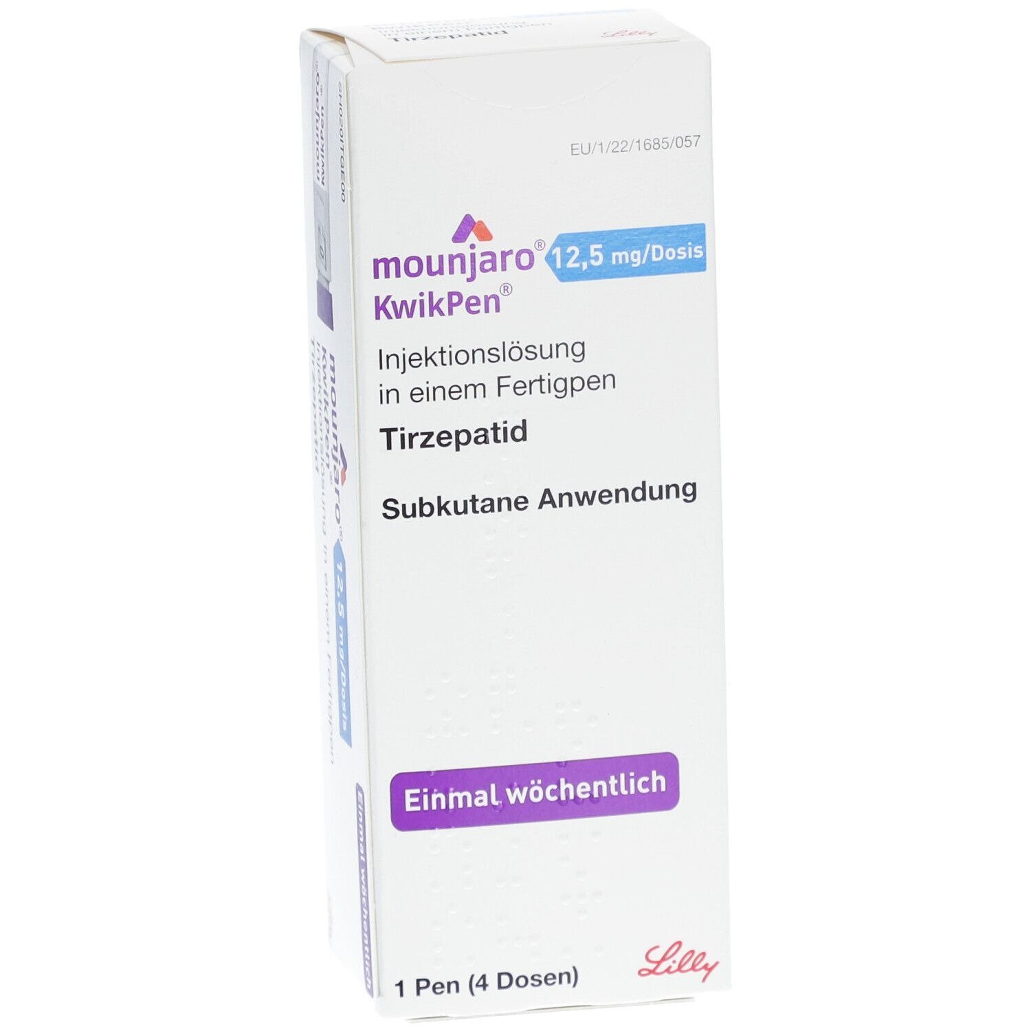 Mounjaro 12,5 Mg/dosis Kwikpen Inj.-lsg.fertigpen 1 St