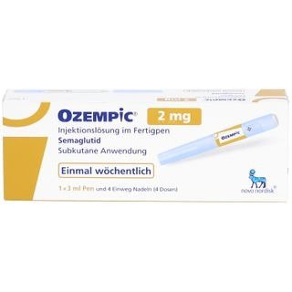OZEMPIC 2 mg Injektionslösung im Fertigpen OZEMPIC 2 mg Injektionslösung im Fertigpen